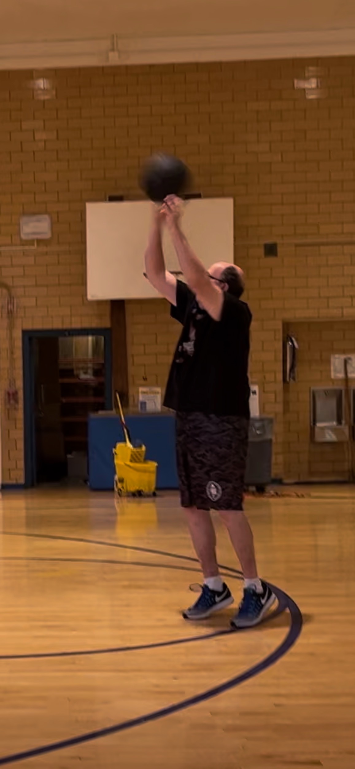 Doc C warming up at the SIBL gym August 2023