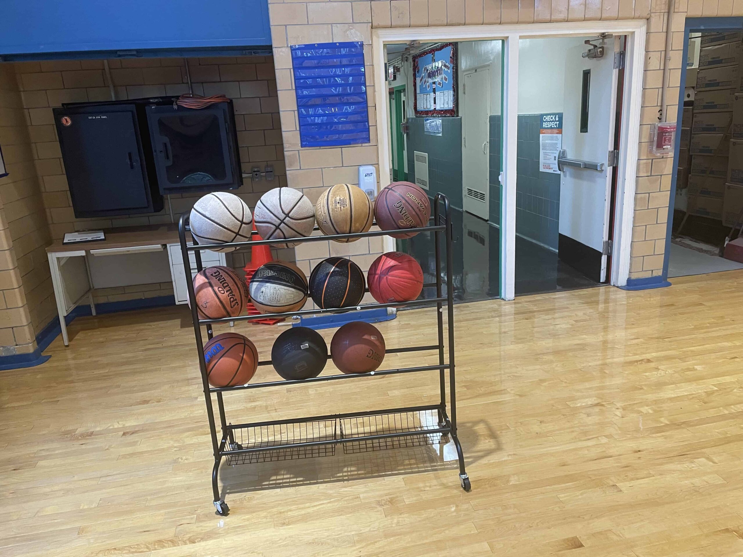 After all these years we have a new ball rack September 2023